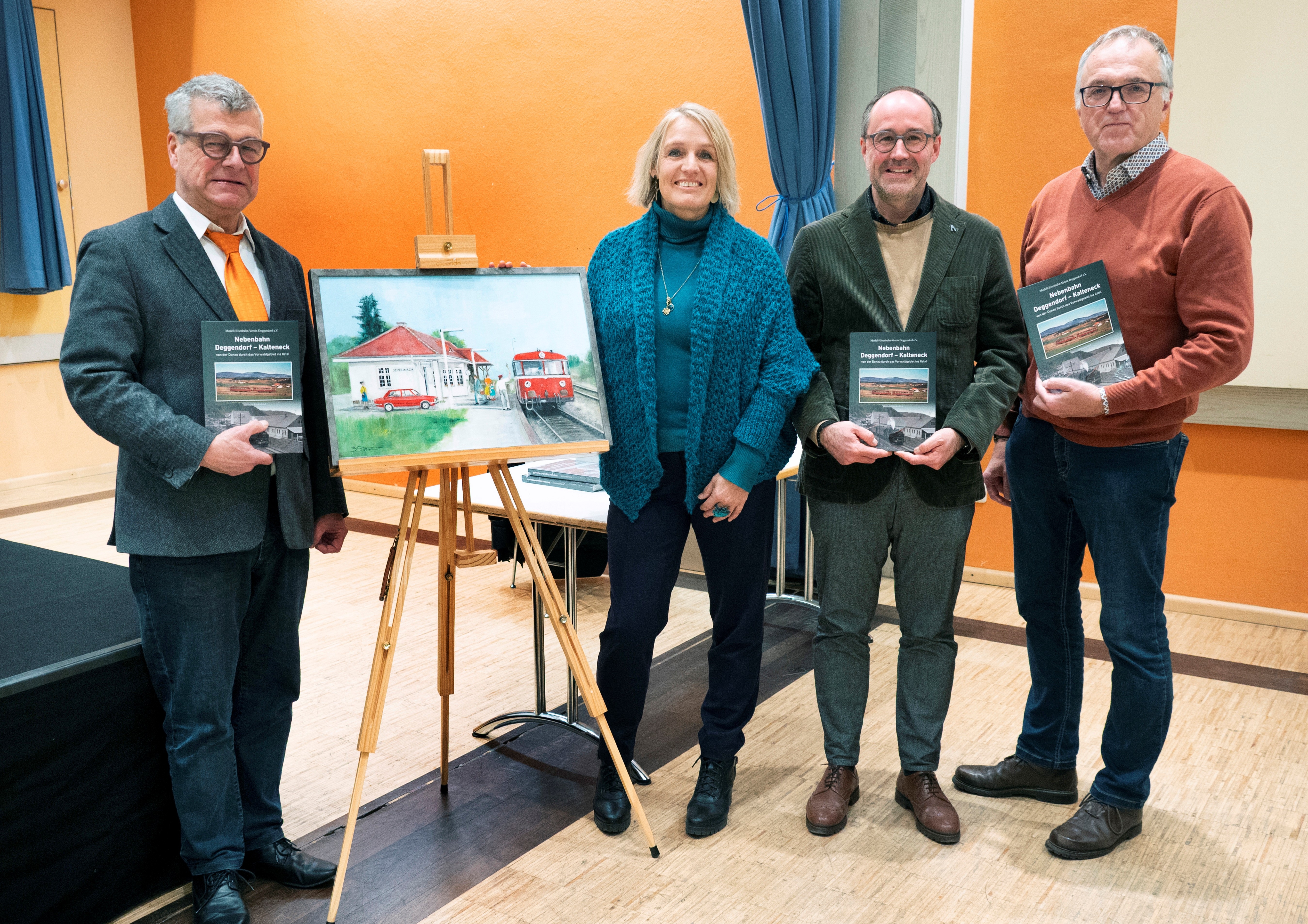 Buchneuerscheinung über die Nebenbahn Deggendorf – Kalteneck