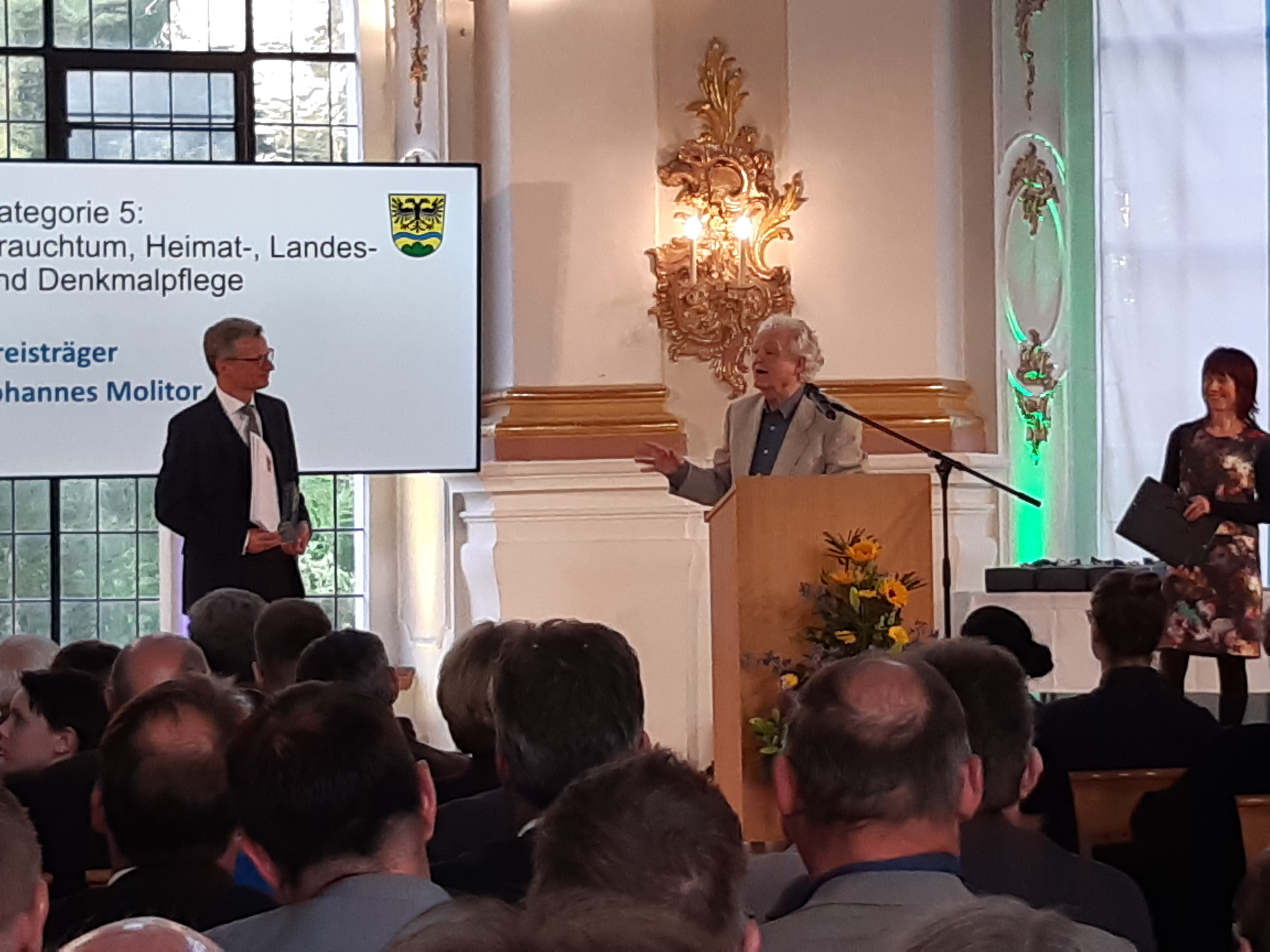 Johannes Molitor mit Kulturpreis des Landkreises Deggendorf ausgezeichnet